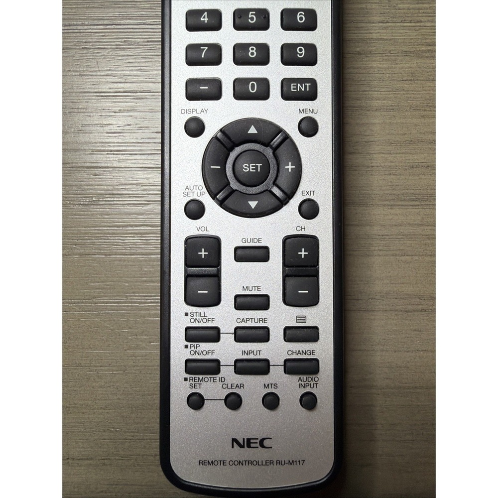 Genuine NEC Monitor / TV Remote Control RU-M117 - OEM - Picture 6 of 6